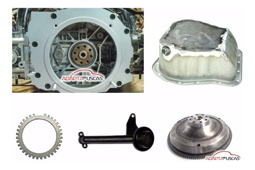 Kit Flange Motor Subaru Cambio Fusca Carter Pescador Fonica