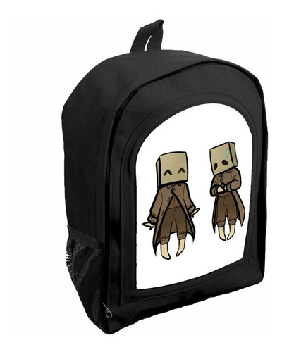 Mochila Negra Infantil Nena Nene Little Nightmares Rr22