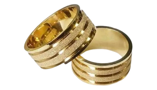 Par De Alianças Em Ouro 18k 750 Com 1 Diamante