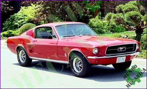 Manual Catalogo Parte Despiece Ford 1965-1972 Mustang
