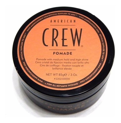 American Crew Cera Pelo Pomade Fijación Media Brillo Alto