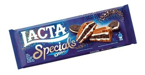 Barra Chocolate Importada Lacta Specials Oreo 325gr Austria