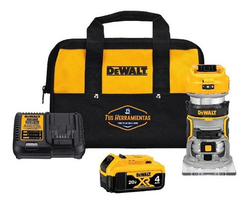Router Inalámbrico Dewalt Dcw600m1 20v  Max Xr Brushless 