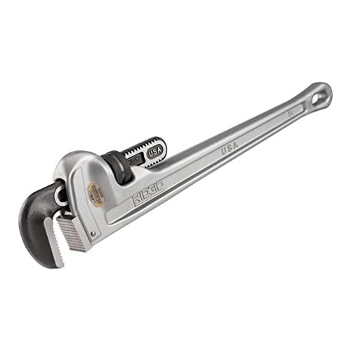 Llave De Tubería Recta De Aluminio Modelo 824, Llave D...