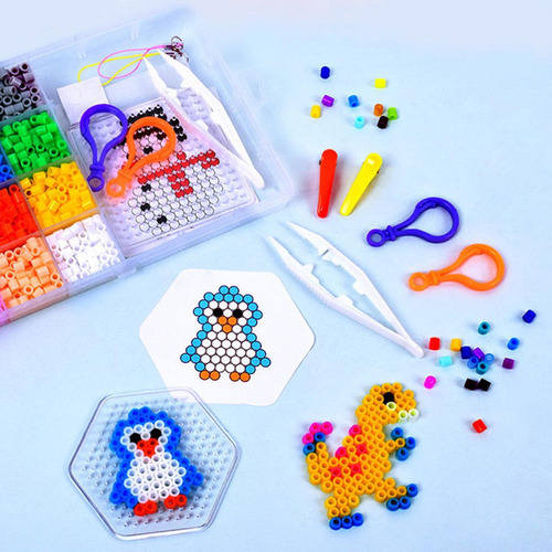 N Kit De Abalorios Con Tableros De Clavijas, Papel De