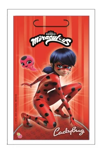 Lady Bug - Miraculous - Bolsitas De Cumpleaños - Pack X 10