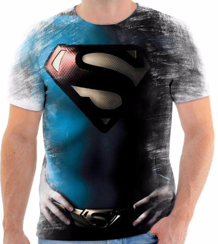 Camiseta Personalizada Blusa Herói Super Man 2