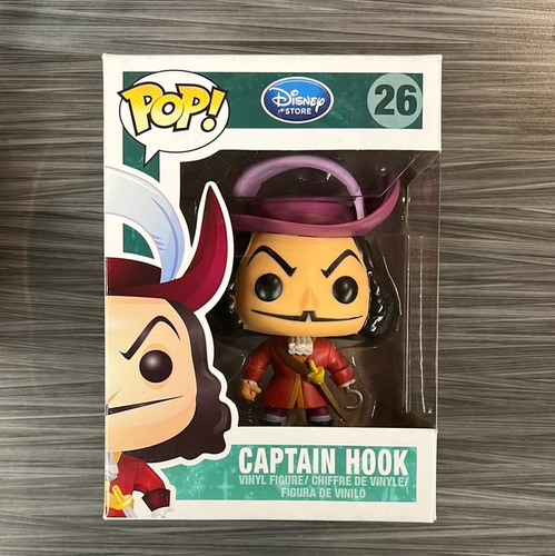 Funko Pop! Disney - Captain Hook - Capitan Garfio - #26 (Usado)
