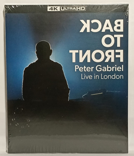 Peter Gabriel Back Front Live London Concierto Ultra Hd 4k Versión Del Álbum Estándar
