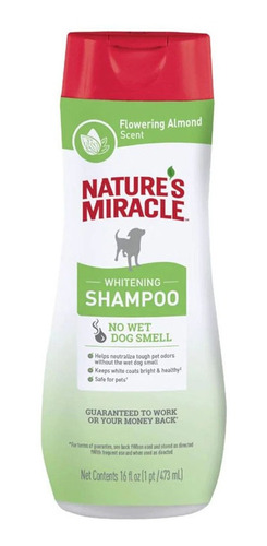 Nature's Miracle Shampoo De Almendras Control De Olor 473ml