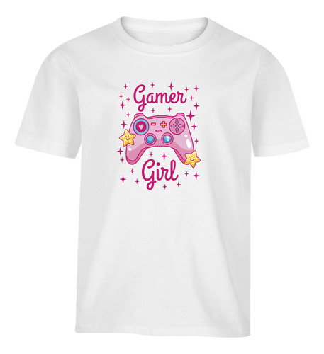 Playera De Gamer Girl - Video Juegos - Control Rosa