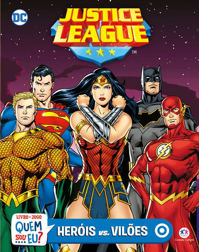 Liga da Justiça - Heróis vs Vilões, de Cultural, Ciranda. Ciranda Cultural Editora E Distribuidora Ltda., capa mole em português, 2019