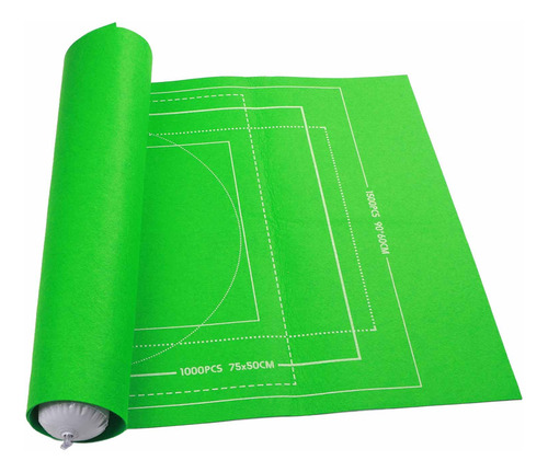 Puzzles Mat Portable Jigsaw Roll Felt Play Blanket Para Até