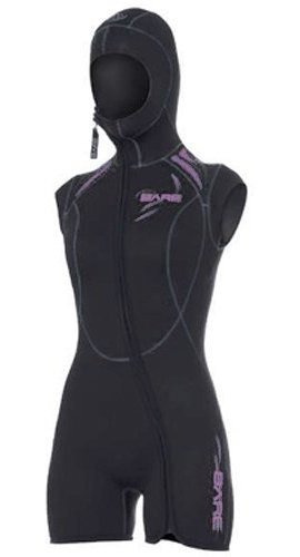 Bare 7mm Womens Sport Step-in Hooded Vest