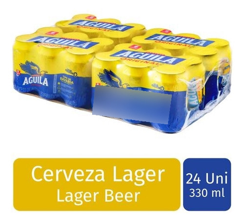 Cerveza Aguila 330mlx24uni. - M