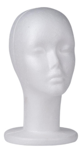 Cabeza De Maniquí De Espuma, Soporte Para Estilo A