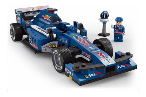 Sluban Auto Carreras Formula 1 Azul Ideal Niños 287 Piezas *