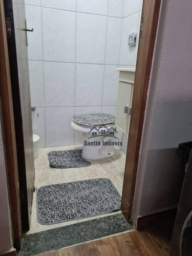 Imagem 11 de 30 de Sobrado Com 3 Quartos, (01 Suíte) Espaço Gourmet, Mobiliado, 02 Vagas Cobertas À Venda, 150 M² - Jardim Teles De Menezes - Santo André - So0404