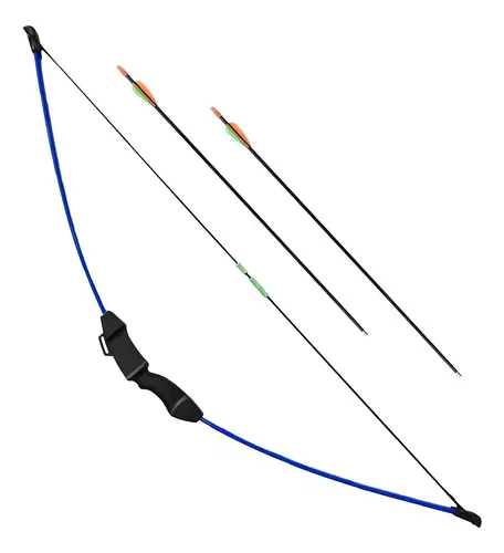 Arco azul y 8 flechas para tiro con arco infantil. -  España