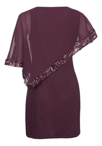 Vestido For Mujer, Talla Grande, Con Hombros Descubiertos,