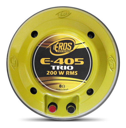 Driver Eros E-405 Trio Fenólico 200 Watts Rms 8 Ohms