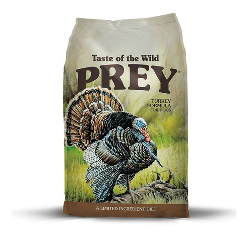 Taste Of The Wild Prey Pavo Perro 11.3kg Con 30% Proteina! 