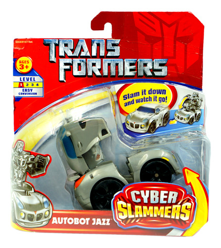 Transformers Cyber Slammers Autobot Jazz 2007 Edition