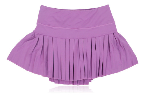 Falda Deportiva Plisada De Tenis Con Bolsillos En S, Faldas