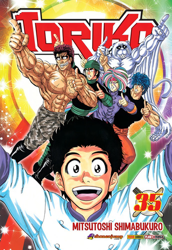 Toriko - 35, de Shimabukuro, Mitsutoshi. Editorial Panini Brasil LTDA, capa mole em português, 2020