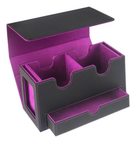 Caja De Baraja De Cartas Caja De Púrpura