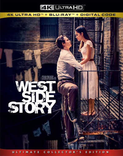 Blu Ray West Side Story Spielberg Estreno Original Spielberg