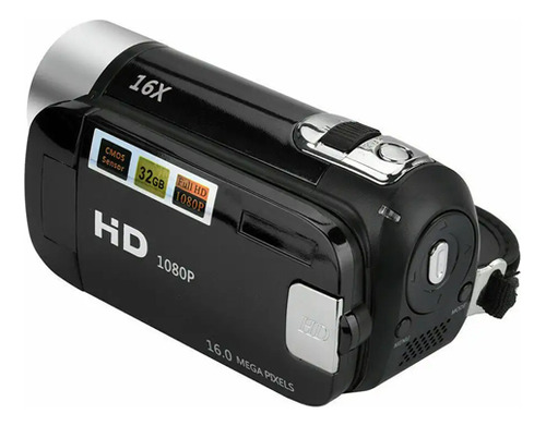 Videocámara Digital Hd 1080p Videocámara Con Rotación De 16