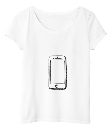 Remera Mujer Celular Solo Pantalla Tactil Android M1