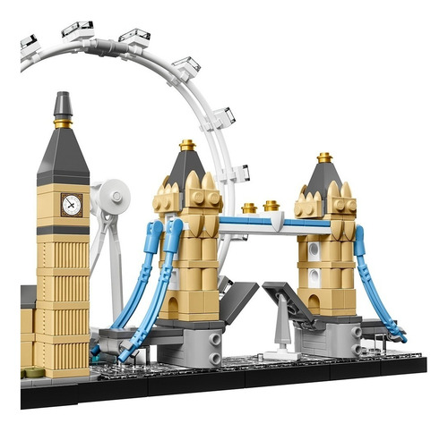 Imagem 6 de 10 de Lego Londres Tem Big Ben, London Eye E Outras Obras - 21034