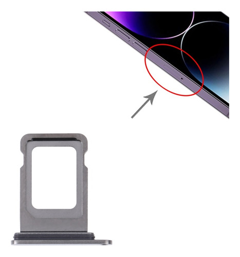 Bandeja De Tarjeta Sim Doble Para iPhone 14 Pro Max