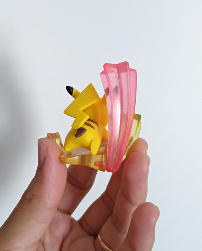Imagem 7 de 9 de Pikachu Pokémon Figure Rement Desktop 3,5 Cm