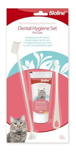 Kit Higiene Dental  Para Gatos 