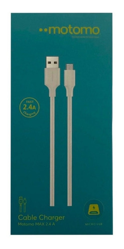 Cable Motomo V8 2.4amp