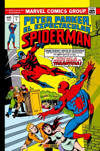 Marvel Gold Peter Parker Espectacular Spiderman 1 La Tarantu