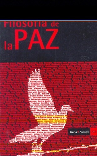 Filosofia De La Paz - Aa. Vv, de VV. AA.. Editorial Icaria en español