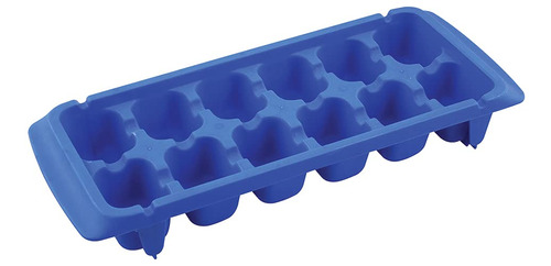 Bandeja Hielo Cubo Bolsillo Construccion Plastico Color Azul