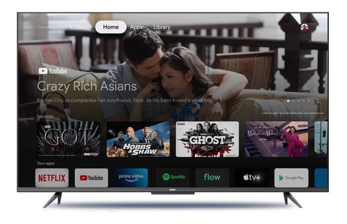 Smart Tv Rca Google 65 Ultra Hd 4k Android Youtube Netflix