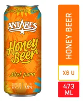 Comprar Cerveza Antares Honey - Pack X6 Latas 