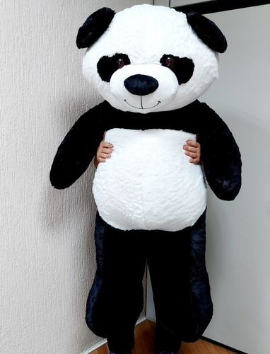 Imagem 1 de 1 de Ursinho Urso Pelúcia Panda 1,50 Mts 150cm Presente Namorados