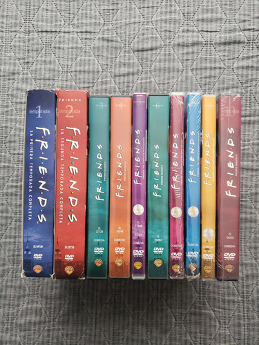 Dvd Friends Todas Las Temporadas (t7, T8 Y T10 Selladas) (Usado)