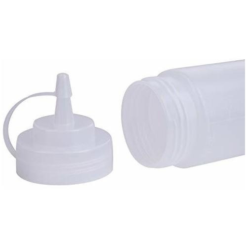 Bekith 12 Botellas De Plástico De 12 Onzas Con Tapas Girator