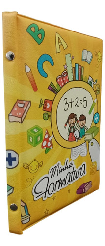 Álbum Formatura Capa Abc Infantil 40 Fotos 15x21 Kit 20 Unid