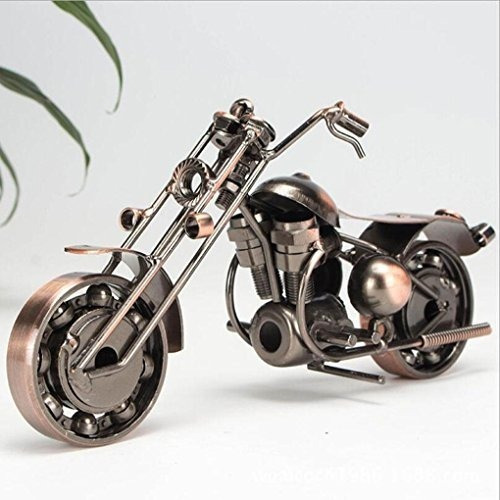 Motocicleta En Miniatura 100% Metal, Decorativo