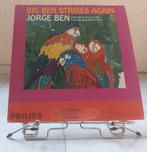 Jorge Ben Big Ben Strikes Again Vinilo Mono Lp Usa 1967