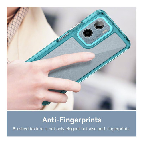 Funda De Acrílico Y Tpu Para Motorola Moto E15 Para Motorola